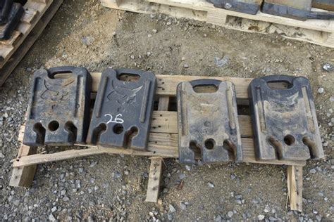 bobcat skid steer counterweight kit|bobcat skid steer weight kit.